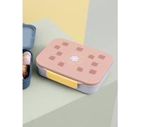 Boîte à gouter Bento Pattern Party rose et lilas
