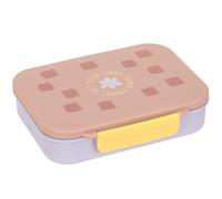 Boîte à gouter bento pattern party rose et lilas