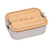 Boîte À Goûter En Inox Et Bambou Garden Explorer - Lassig