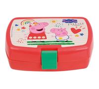 FUN HOUSE 006106 Peppa Pig Boite GOUTER pour Enfant H.6,5 X L.17 X P.13,5 CM