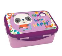 Boîte À Goûter Happy Panda 17 Cm En Pvc Avec Couvercle ? Fisher-price Rose Foncé TU