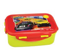 Boîte À Goûter Hot Wheels Let?s Race En Pvc ? 17 Cm Rouge TU