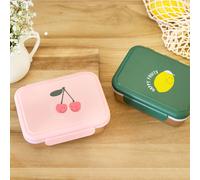 Boîte à goûter inox Happy Fruits Lemon