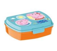 Boite A Gouter Peppa Pig Lunch Box Orange Turquoise G