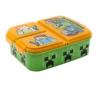 Boîte à goûter - Stor - Minecraft - Multi compartiments - Orange - Enfant