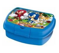 STOR Boîte à goûter Sonic le Hérisson 1686 ml Sans BPA Plastique Bleu Multicolore