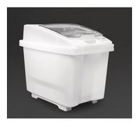 Boîte à ingrédients transparente avec roulettes - Araven 100 L - Polyéthylène10000 cl NC G