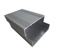 Boîte à instruments compacte en aluminium argenté 85 x 145 x 200 mm pour projets de circuits imprimés DIY 85 x 145 x 200/250 mm Boîtier électronique pour amplificateur