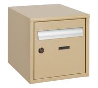 Boîte à lettres beige