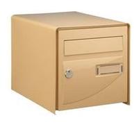 Boîte aux lettres Probat double face beige RAL 1001 DECAYEUX 125982
