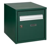 Boîte à lettres verte