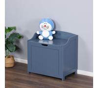 Boîte à linge avec couvercle à fermeture douce - Rangement durable en MDF