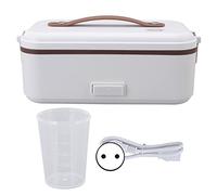 Boîte à Lunch Chauffante, 0,4 L Gamelle Chauffante Electrique, 300W Lunch Box Chauffante électrique, Multifonctionnelle Boite Chauffante Repas Aliments Portable pour Voiture, Camion Bureau(UE 220V)