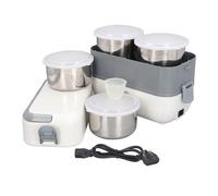 Boîte à lunch chauffante électrique portable 200 W avec revêtement en acier inoxydable et prise AU