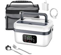 Boîte à lunch électrique portable, autonettoyante, avec batterie rechargeable, type A, pour le marché européen (UE)
