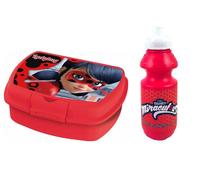 Boîte À Lunch Et Bouteille Miraculous Ladybug Rouge Petite