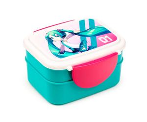 Boîte à lunch Hatsune Miku + couverts Puckator