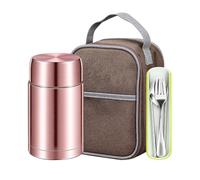 Boîte à lunch isotherme bocal isotherme sous vide 1200 ml en acier | Récipient pour repas chaud pour camping pique-nique sports outdoor randonnée escalade travail