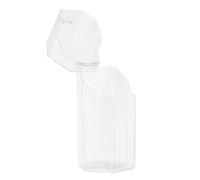 Boîte à Maquillage Transparente PS, Rangement Multifonction pour Bureau | Organisateur Compact, Usage Professionnel ou Maison, Grosse Capacité, pour Rouges à Lèvres et Fournitures