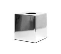 Boîte à Mouchoirs Cube Chromée - Bolero - - Acier 120x120x130mm NC G
