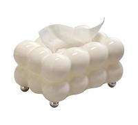 Boîte À Mouchoirs en Forme De Bulle,étui À Mouchoirs,Forme De Guimauve,Créative Décorative Nuage,Distributeur en Forme De Nuage Et Guimauve,Créative pour Voiture,Salle De Bain,Maison Et Bureau