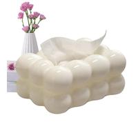 Boîte À Mouchoirs en Forme De Bulle,étui À Mouchoirs,Forme De Guimauve,Créative Décorative Nuage,Distributeur en Forme De Nuage Et Guimauve,Créative pour Voiture,Salle De Bain,Maison Et Bureau