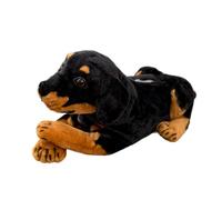 Boîte à mouchoirs en Tissu, étui en Papier pour Chien de Dessin animé, boîte distributrice de mouchoirs en Peluche, Porte-Serviettes Mignon, conteneur de Serviettes en Papier