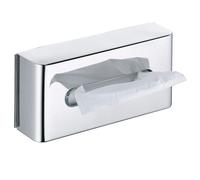 Kela 22860 Faber Boîte à Mouchoir Acier Inoxydable Argent 27 X 12,5 X 7 cm