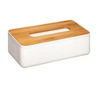 Atmosphera - Boîte à mouchoirs scandinave Baltik - Blanc