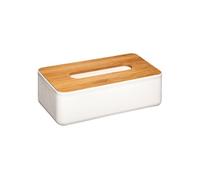 Atmosphera - Boîte à mouchoirs scandinave Baltik - Blanc