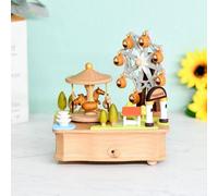 Boîte à musique en carton pour le bureau, élément de décoration créatif, décoration d'anniversaire, magnifique orgue de Barbarie, idée de cadeau romantique pour la Saint-Valentin.