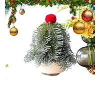 Boîte à musique Sapin de Noël Décor de maison réaliste rotatif à remonter | Boîtes à musique Décor de table de fêtes Maison, salon, bureau, table, étagère, fenêtre, chevet,
