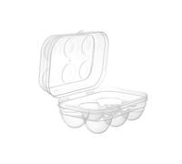 Boite à oeufs 6 compartiments en plastique transparente - - ALTOBUY Transparent