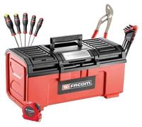 Boîte à Outils 19 FACOM BP.C19NCM2PF avec 5 Tournevis Protwist, 9 Clés Mâles, Pince Multiprise, Cliquet et 6 Douilles
