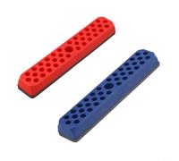 Boîte à outils 43 trous 1/4" Drive (D) | Peut contenir 43 embouts en toute sécurité, empêche les chutes, s'adapte aux pilotes de 0,6 cm, construction en plastique