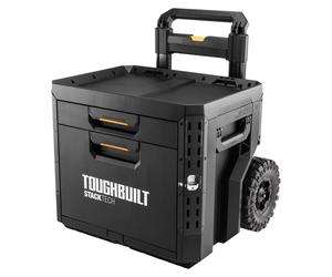 Boîte à outils à roulettes Toughbuilt STACKTECH verrouillable avec 2 tiroirs ( TB-B1-D-R92 )
