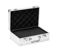 Boîte à Outils Aluminium, Verrouillable Malette à Outils Vide, Caisse à Outils avec Mousse Rembourrée, Étui de Transport Portable pour Instruments de Mesure, Caméra Pièces et Accessoires, Outils