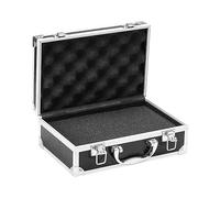 Boîte à Outils Aluminium, Verrouillable Malette à Outils Vide, Caisse à Outils avec Mousse Rembourrée, Étui de Transport Portable pour Instruments de Mesure, Caméra Pièces et Accessoires, Outils