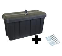 Boîte à outils avec kit de montage universel et une capacité de 24 litres