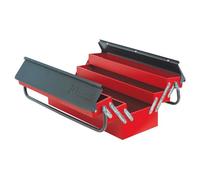 Boîte à outils Bi -Color Metal - 5 compartiments 450x200x200 mm