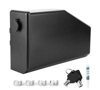 Boîte à outils de moto, Left Side Tool Box Motorcycle Accessory ABS Motorcycle Side Box Fit for R1200GS/R1250GS/F750GS/F850GS (Black)