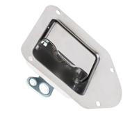 Boîte À Outils En Acier Durable, Poignée En T Pliante, Verrou En T, Camion Remorque Camping