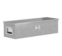 Boîte à outils en aluminium - caisse à outil alu. verrouillage clé vérins poignées - 99 x 33 x 25 cm Gris G