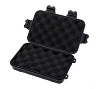 Boîte à outils en plastique résistant aux chocs L | Joint d'étanchéité IP67, garde le matériel au sec, s'adapte aux petits articles, taille S compacte, options noir/orange/kaki