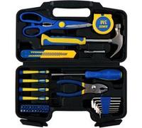 Kinzo Kit d'Outils 39 Pièces - Dans un Étui en Plastique - Pour Usage Domestique