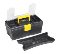 Allit Valise à outils McPlus Promo 12.5 plastique noir/jaune avec rangement intégré