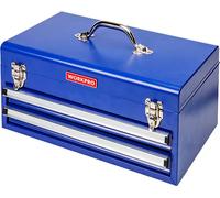 Boîte à Outils Métal Workpro Rangement Robuste 2 Tiroirs - Workpro