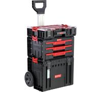 Boîte à outils mobile avec boîte à tiroirs et organisateur Atelier modulaire PRO