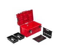 Qbrick System ONE 350 2.0 Profi RED ULTRA HD Custom Mallette à outils modulaire organisateur 585 x 385 x 320 mm 38 l empilable IP66