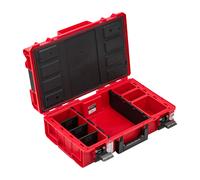 Qbrick System ONE 200 2.0 Technique RED ULTRA HD Custom Mallette à outils modulaire Organiseur 585 x 385 x 190 mm 15,4 l empilable IP66